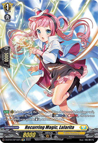 Recurring Magic, Lalarita (SP) - D-BT04/SP12EN
