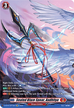 Sealed Blaze Spear, Aadhitya (SP) - D-BT04/SP18EN
