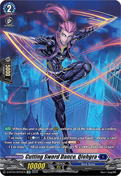 Cutting Sword Dance, Qiehgra (SP) - D-BT04/SP20EN