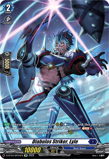 Diabolos Striker, Lyle (SP) - D-BT04/SP21EN