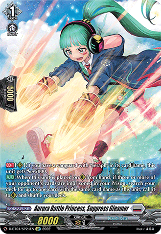 Aurora Battle Princess, Suppress Gleamer (SP) - D-BT04/SP24EN