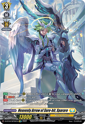 Heavenly Arrow of Sure-hit, Sparare (SP) - D-BT04/SP26EN