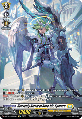 Heavenly Arrow of Sure-hit, Sparare (SP) - D-BT04/SP26EN