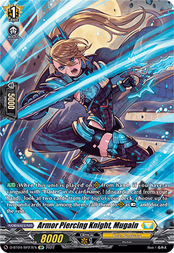 Armor Piercing Knight, Mugain (SP) - D-BT04/SP27EN