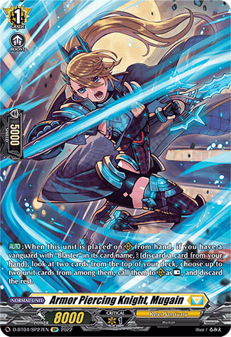 Armor Piercing Knight, Mugain (SP) - D-BT04/SP27EN