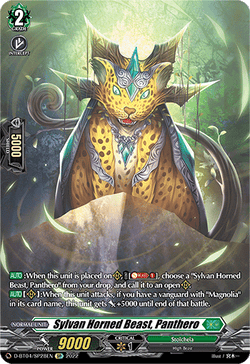 Sylvan Horned Beast, Panthero (SP) - D-BT04/SP28EN