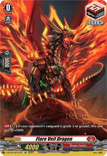 Flare Veil Dragon (SP) - D-BT04/SP31EN