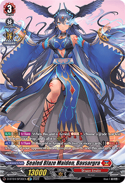Sealed Blaze Maiden, Bavsargra (SP) - D-BT04/SP36EN