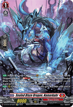 Sealed Blaze Dragon, Namorkahr (SP) - D-BT04/SP38EN