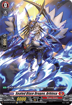 Sealed Blaze Dragon, Arhinsa (SP) - D-BT04/SP39EN