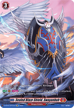 Sealed Blaze Shield, Swayanbuh (SP) - D-BT04/SP41EN