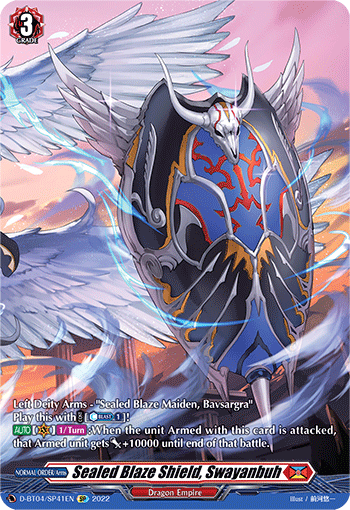 Sealed Blaze Shield, Swayanbuh (SP) - D-BT04/SP41EN