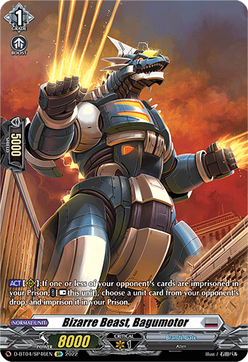 Bizarre Beast, Bagumotor (SP) - D-BT04/SP46EN