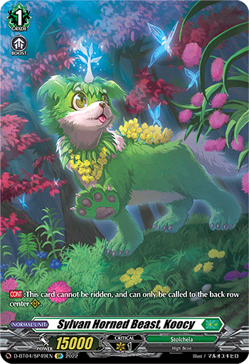 Sylvan Horned Beast, Koocy (SP) - D-BT04/SP49EN