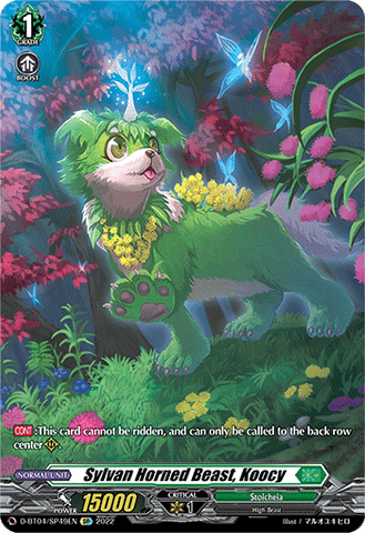 Sylvan Horned Beast, Koocy (SP) - D-BT04/SP49EN