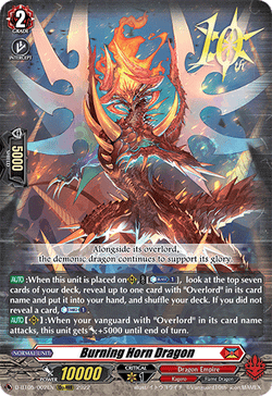 Burning Horn Dragon - D-BT05/002EN