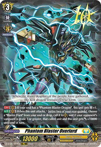 Phantom Blaster Overlord - D-BT05/003EN