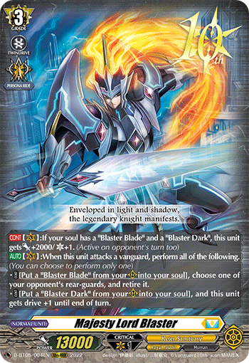 Majesty Lord Blaster - D-BT05/004EN