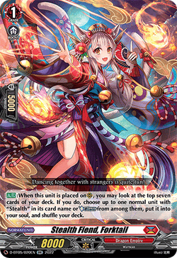 Stealth Fiend, Forktail - D-BT05/020EN