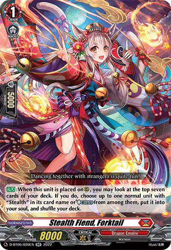 Stealth Fiend, Forktail - D-BT05/020EN