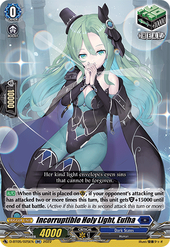 Incorruptible Holy Light, Eufha - D-BT05/025EN