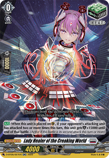 Lady Healer of the Creaking World - D-BT05/027EN