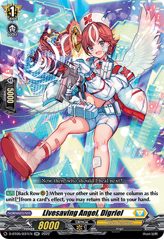 Livesaving Angel, Digriel - D-BT05/031EN
