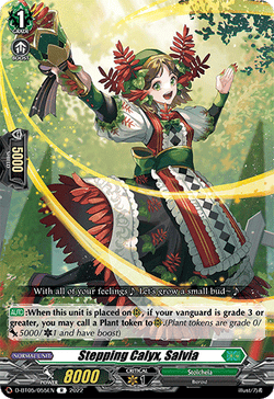 Stepping Calyx, Salvia - D-BT05/055EN