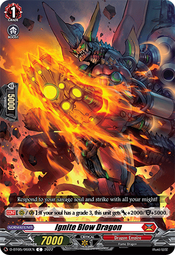 Ignite Blow Dragon - D-BT05/060EN