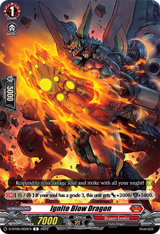 Ignite Blow Dragon - D-BT05/060EN