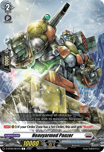 Heavyarmed Panzer - D-BT05/067EN