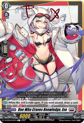 One Who Craves Knowledge, Eva - D-BT05/072EN