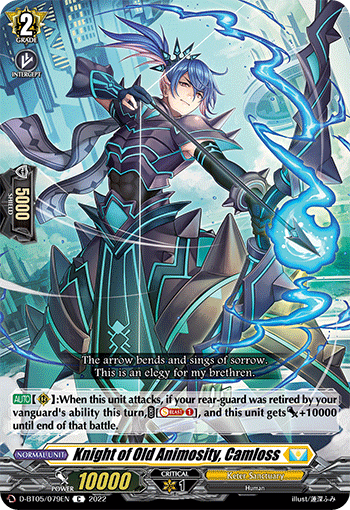 Knight of Old Animosity, Camloss - D-BT05/079EN