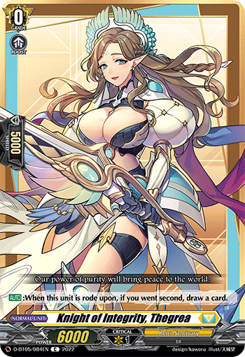 Knight of Integrity, Thegrea - D-BT05/084EN