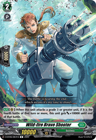 Wild-fire Brave Shooter - D-BT05/087EN