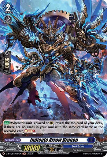 Indicate Arrow Dragon (Holo) - D-BT05/H15EN