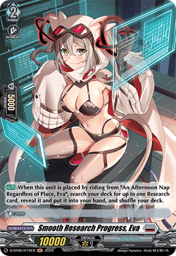 Smooth Research Progress, Eva (Holo) - D-BT05/H19EN