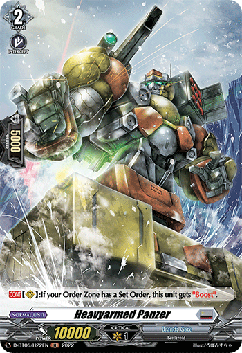 Heavyarmed Panzer (Holo) - D-BT05/H22EN