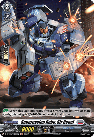 Suppression Robo, Sir Repel (Holo) - D-BT05/H23EN