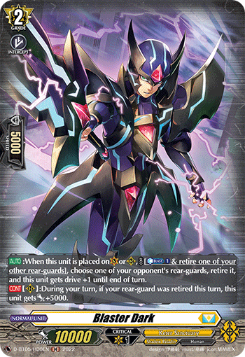 Blaster Dark (Holo) - D-BT05/H30EN