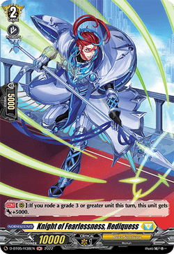 Knight of Fearlessness, Rediquess (Holo) - D-BT05/H38EN