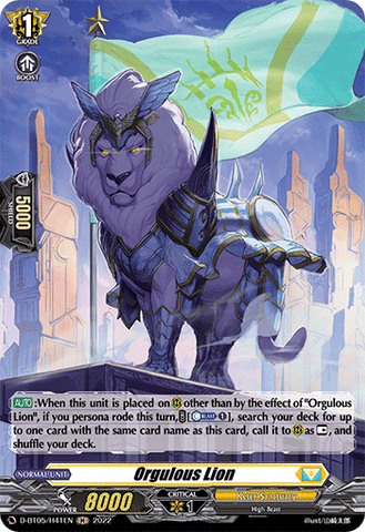 Orgulous Lion (Holo) - D-BT05/H41EN