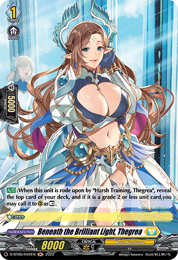 Beneath the Brilliant Light, Thegrea (Holo) - D-BT05/H42EN
