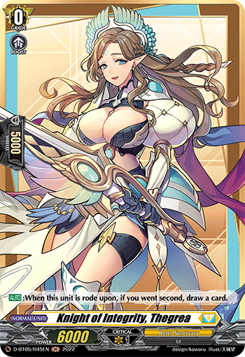 Knight of Integrity, Thegrea (Holo) - D-BT05/H45EN