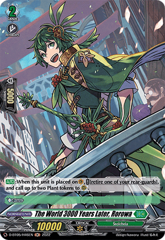 The World 3000 Years Later, Rorowa (Holo) - D-BT05/H46EN