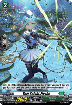 Tear Knight, Fleche (Holo) - D-BT05/H50EN