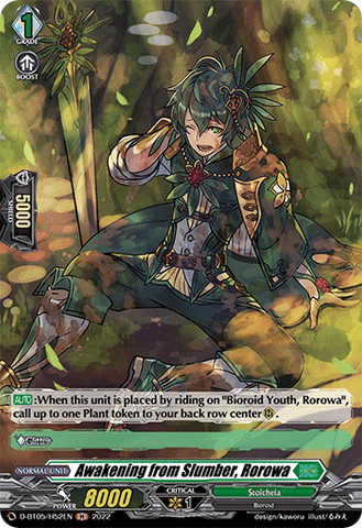Awakening from Slumber, Rorowa (Holo) - D-BT05/H52EN