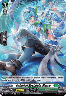 Knight of Nostalgia, Marco (Holo) - D-BT05/H53EN