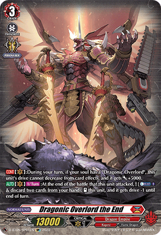 Dragonic Overlord the End (SP) - D-BT05/SP01EN