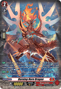 Burning Horn Dragon (SP) - D-BT05/SP02EN